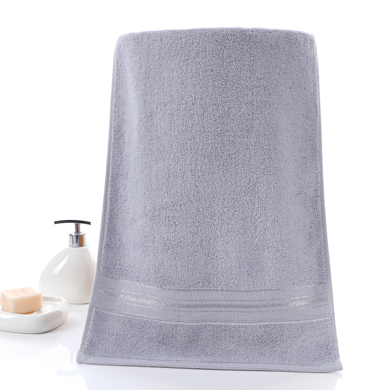 Bath towel pure cotton 70x150 thickened absorbent
