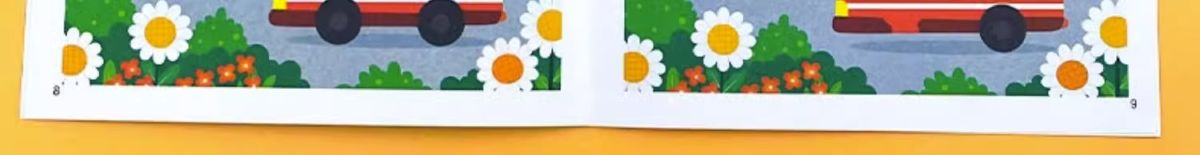 Children's Spot the Difference Concentration Training Picture Book Ages 3-6