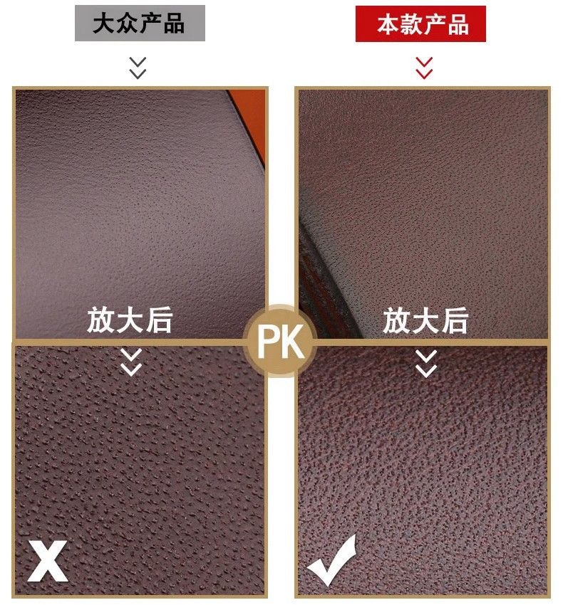 Paolo genuine cowhide belt, two-layer leather