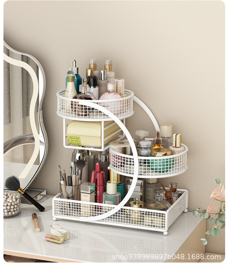Kosmetik-Aufbewahrungsbox Frisiertisch-Organizer