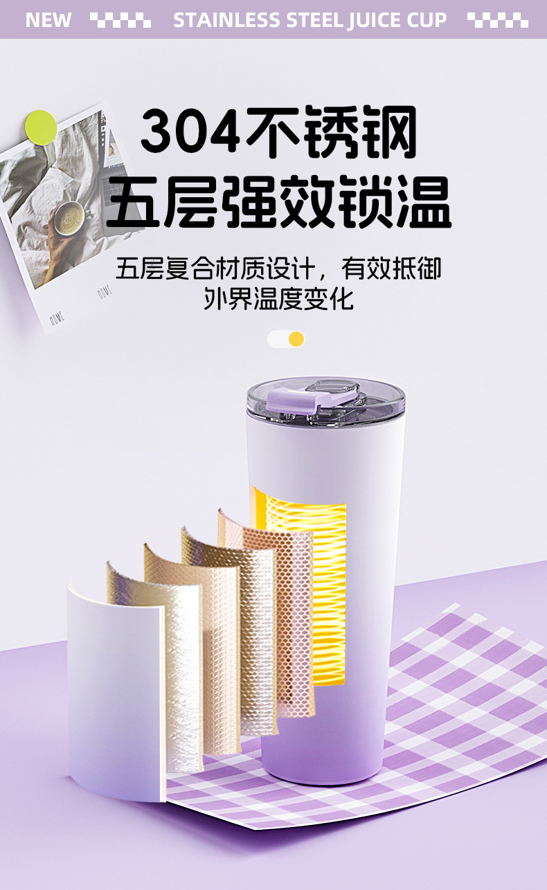 Electric portable mini juicer cup, wireless