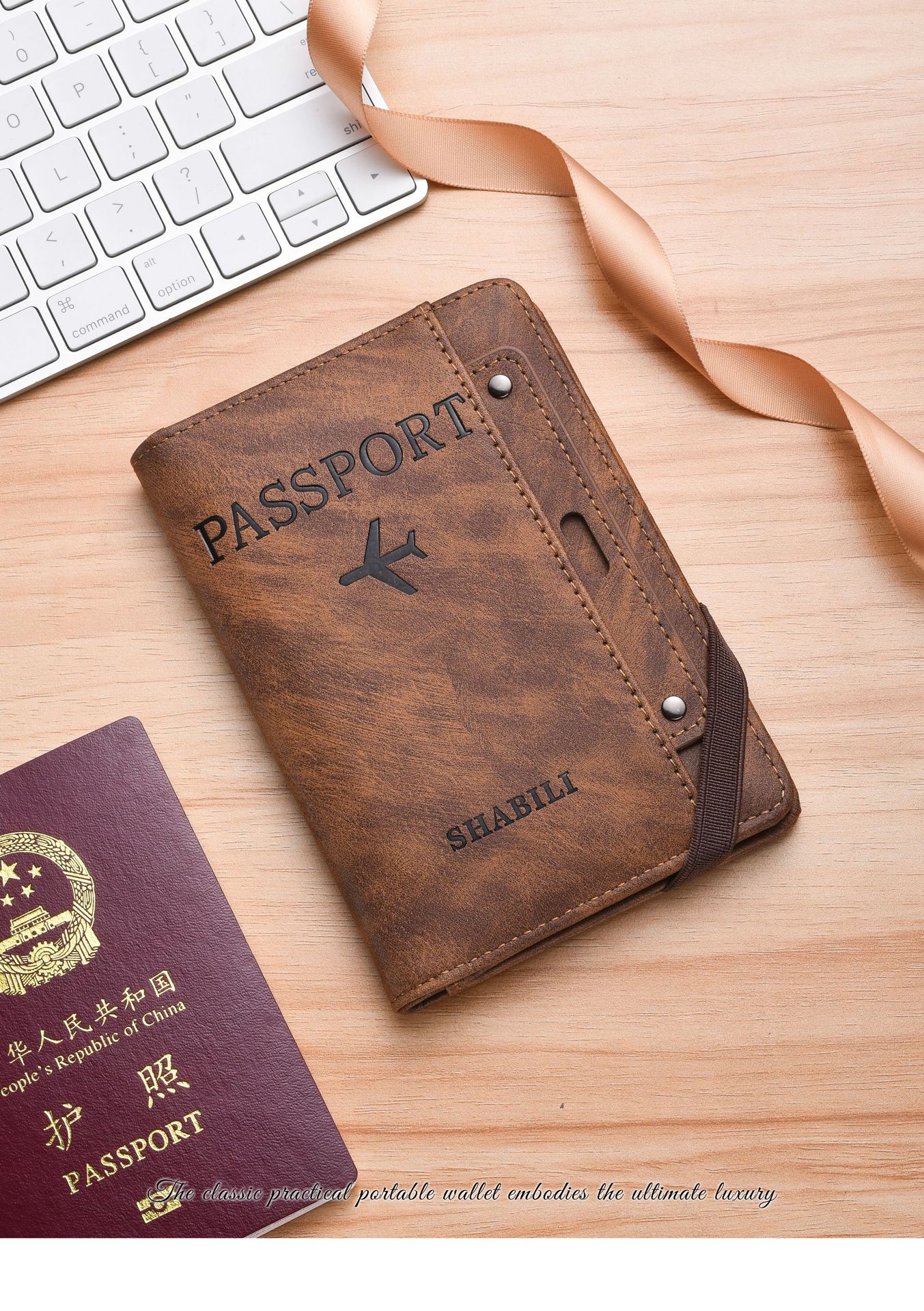 Passport holder with multi-functional storage for cards, documents and tickets