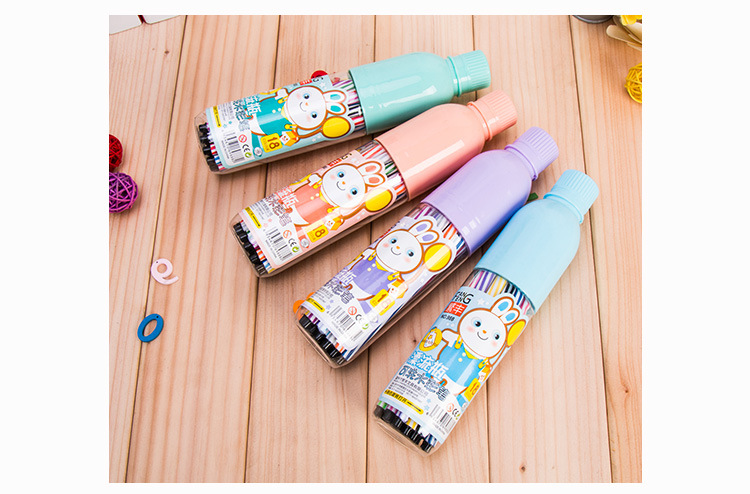 Watercolor pencil set, 24 colors, for kids and students
