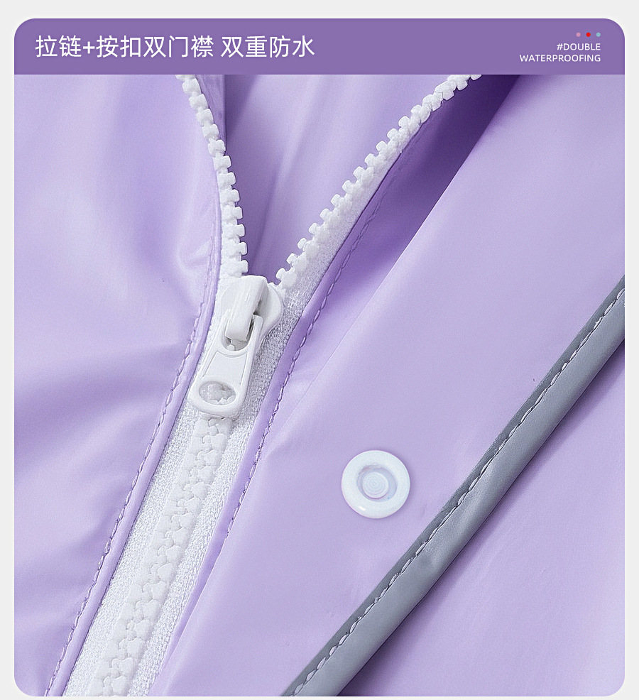 E-scooter raincoat, EVA, full-body, thickened