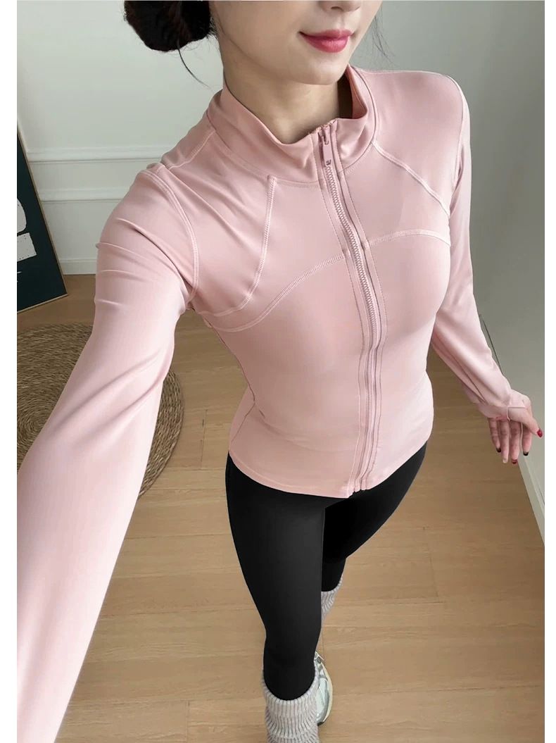 Kadın fitness yoga seti, uzun kollu, hızlı kuruyan