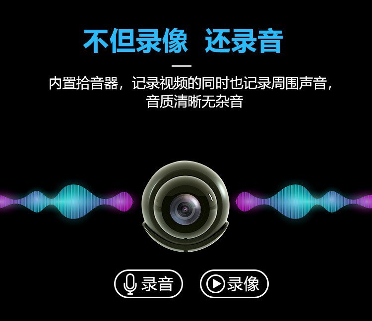 X5 WiFi camera remote monitoring 1080P wireless