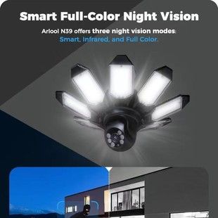 4MP Tuya smart wireless security camera, 4G/WiFi and solar powered