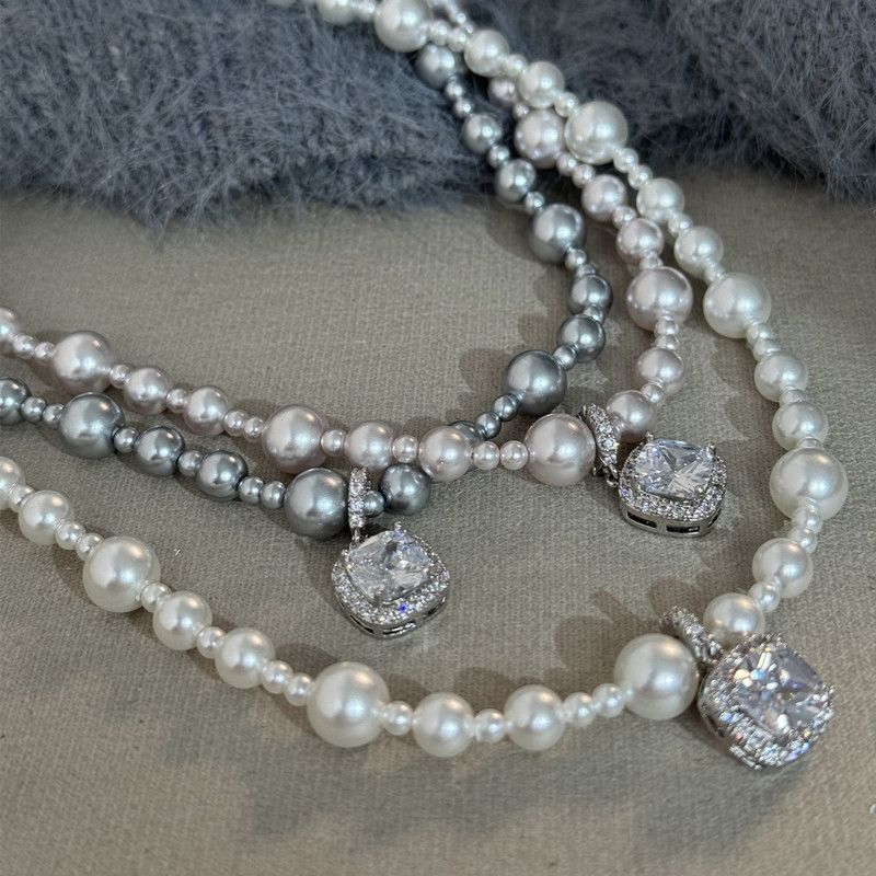 Perlenkette, Luxus-Design, Kette enthalten