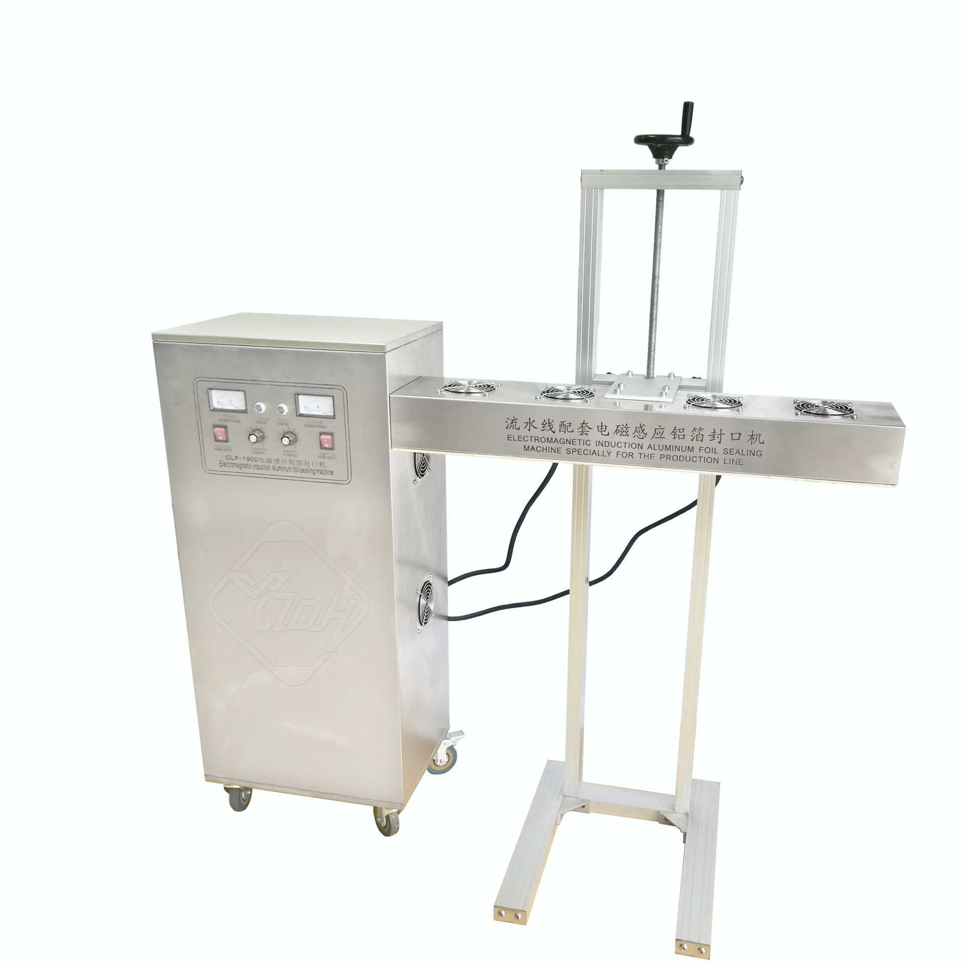 Elektromagnetische Aluminium-Folien-Verschließmaschine, vollautomatisch