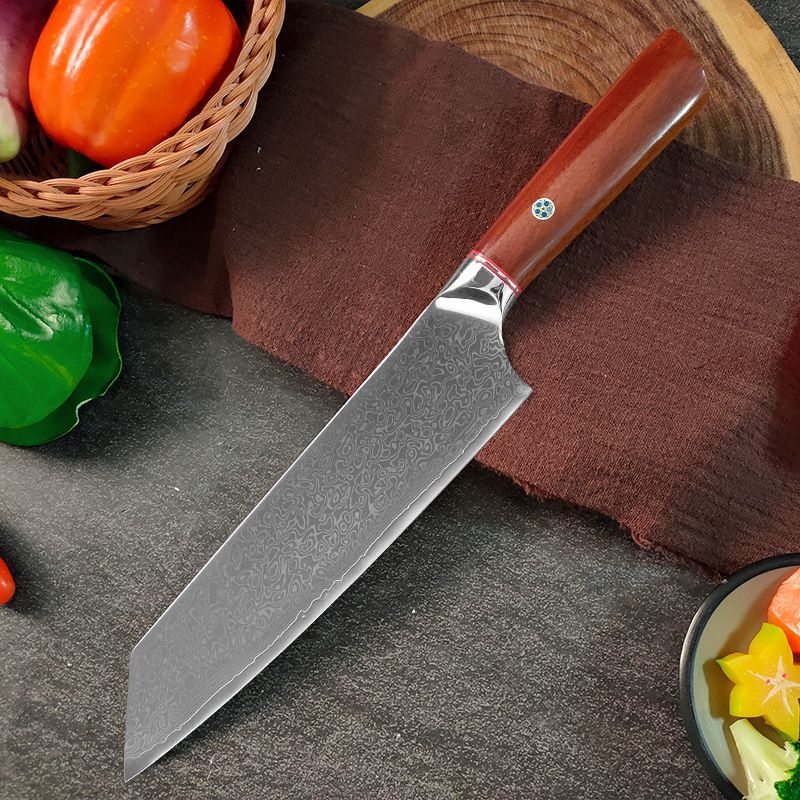 Damascus chef knife set, Japanese style
