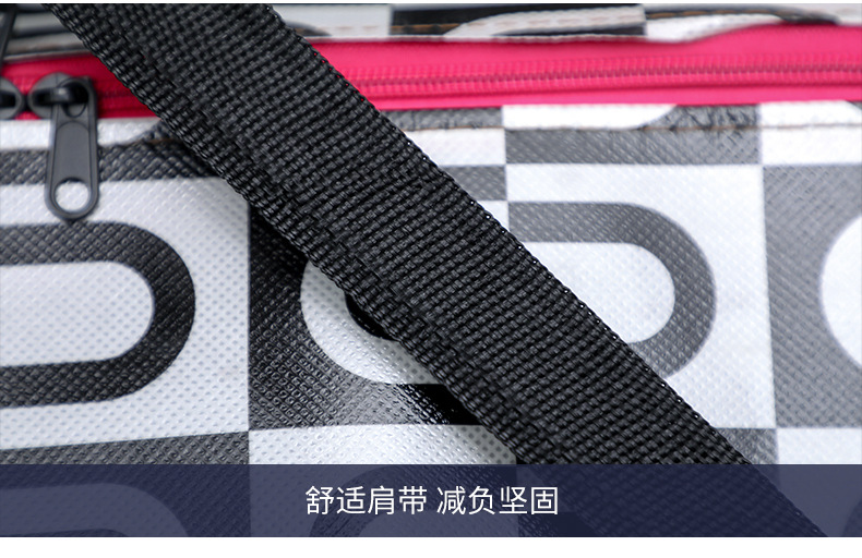 搬家袋大容量棉被收纳袋加厚搬家袋学生无纺布手提行李袋旅行包