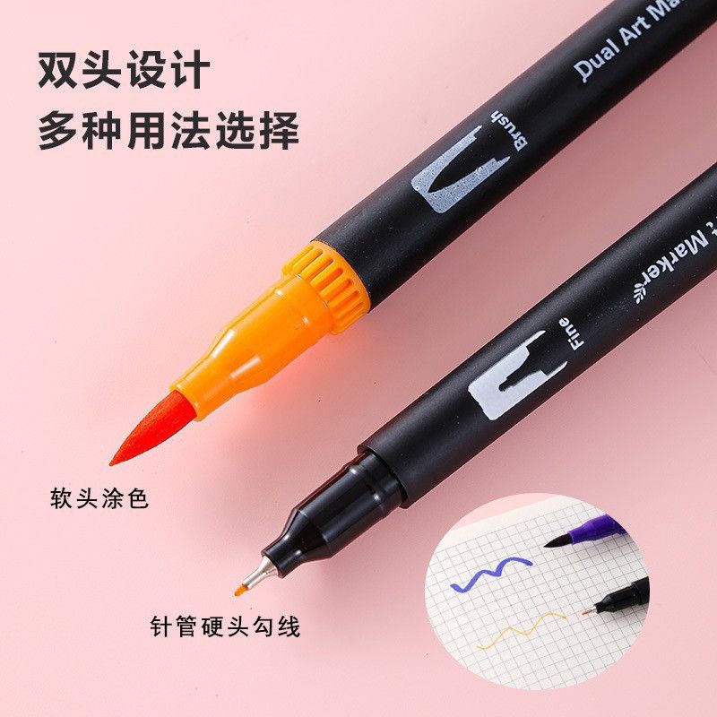 Acryl-Stift-Set Pinsel Malstift Aquarell Kunstbedarf