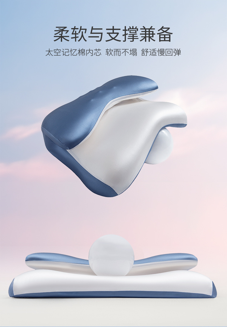Side sleeper pillow, memory foam, neck support