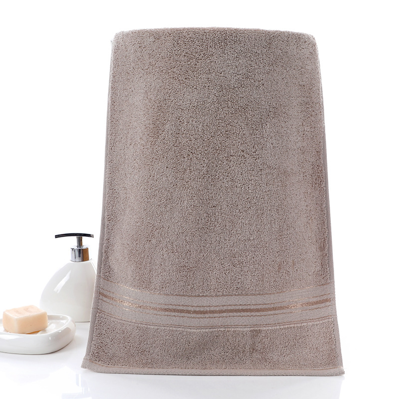 Bath towel pure cotton 70x150 thickened absorbent