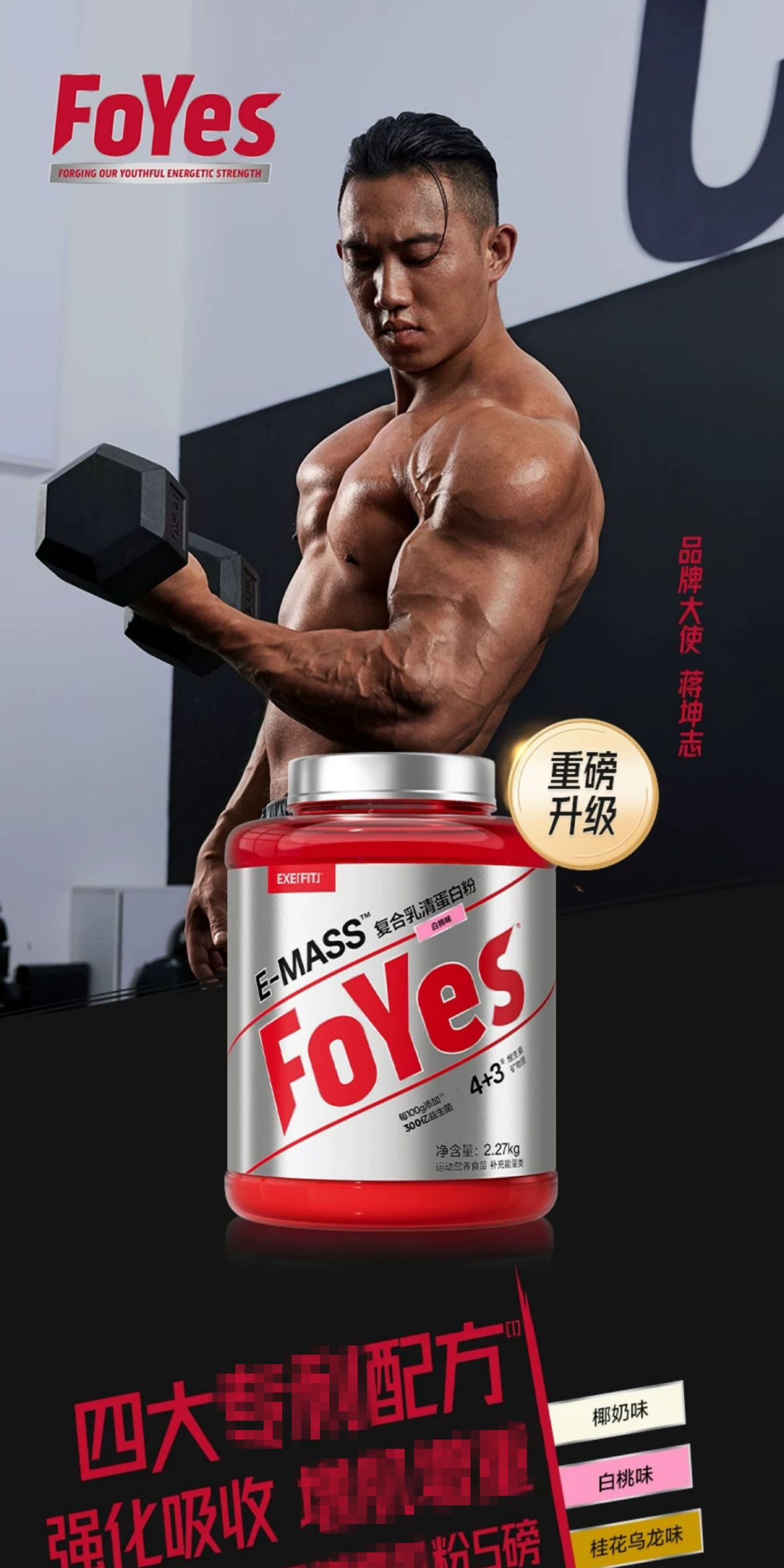 FoYes Molkenproteinpulver