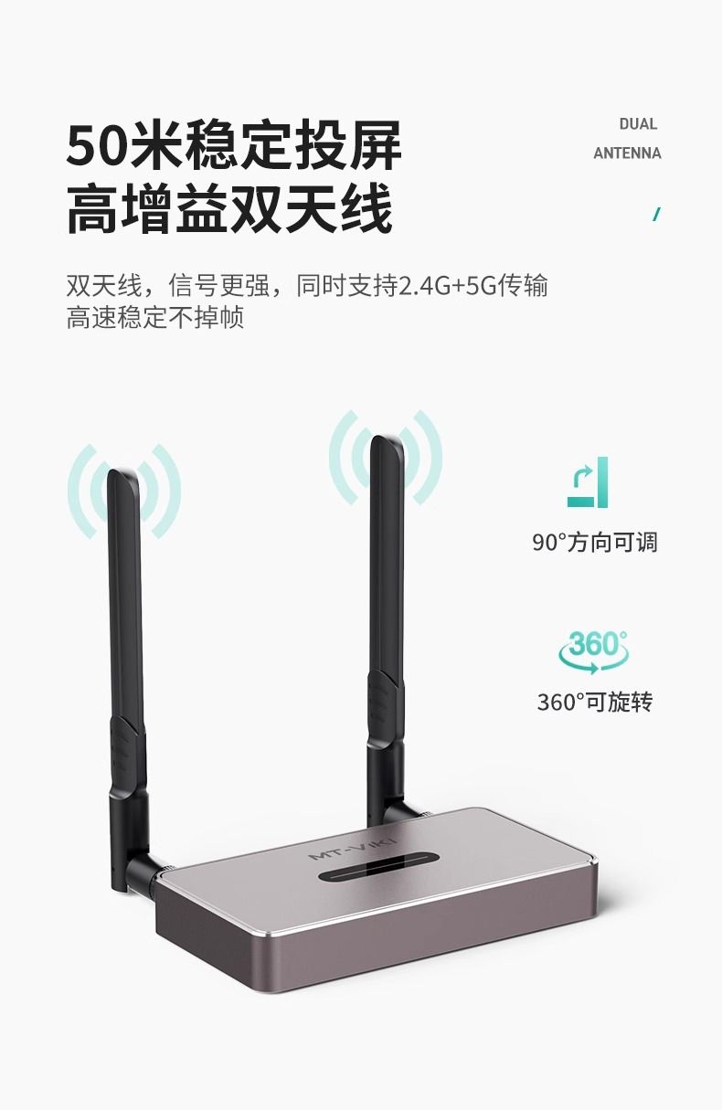 WX02S HDMI wireless screen mirroring transmitter HD video