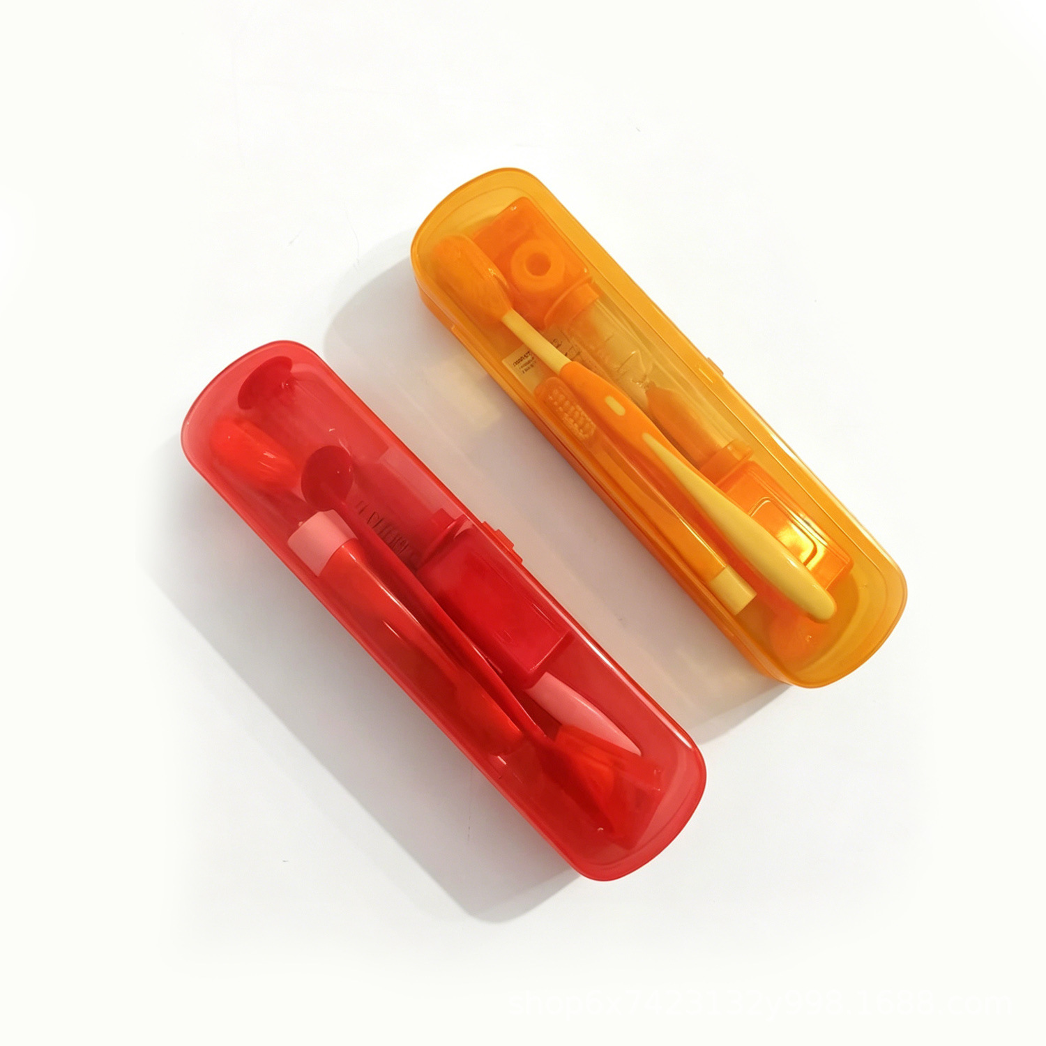 正畸护理8件套正畸蜡牙缝刷牙线牵引器便携牙齿矫正清洁套装批发