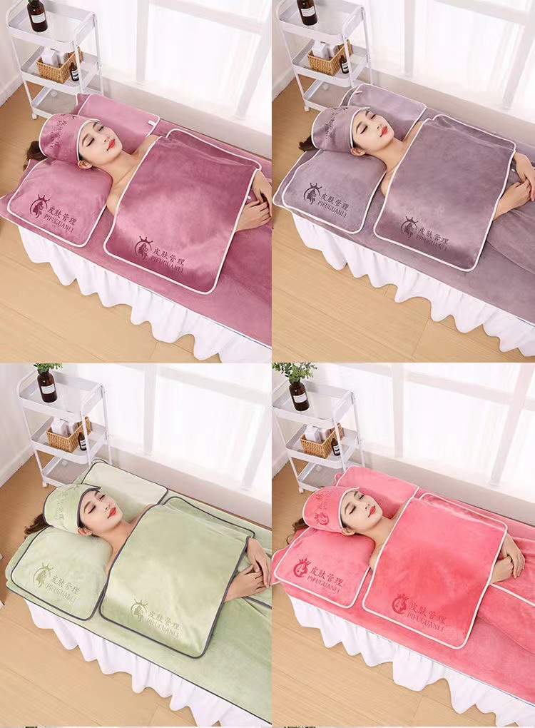 Bath towel set 3-piece, 300g cotton, non-shedding