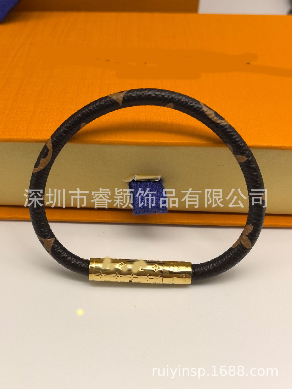 Leather Rope Bracelet Women Minimalist Luxury Couple