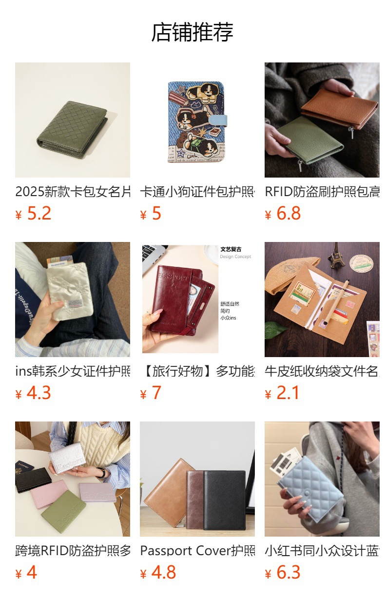 Reisepass-Brieftasche, Vintage-Stil, multifunktional, mit Reisepass-Schutz