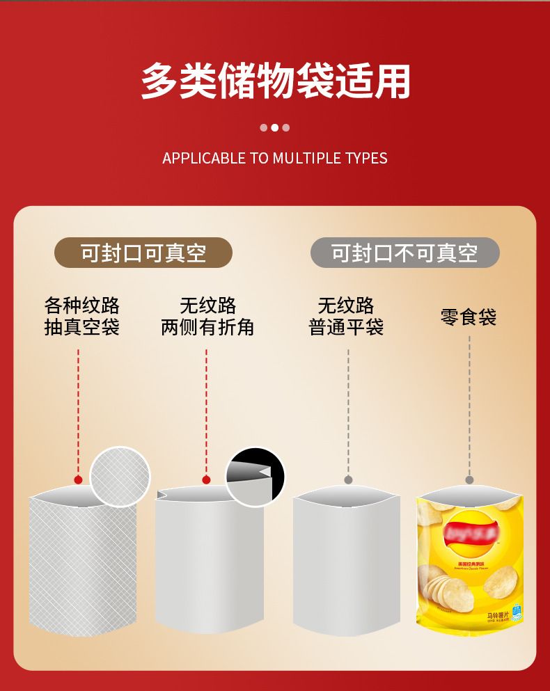 Vacuum sealing machine, automatic food sealer