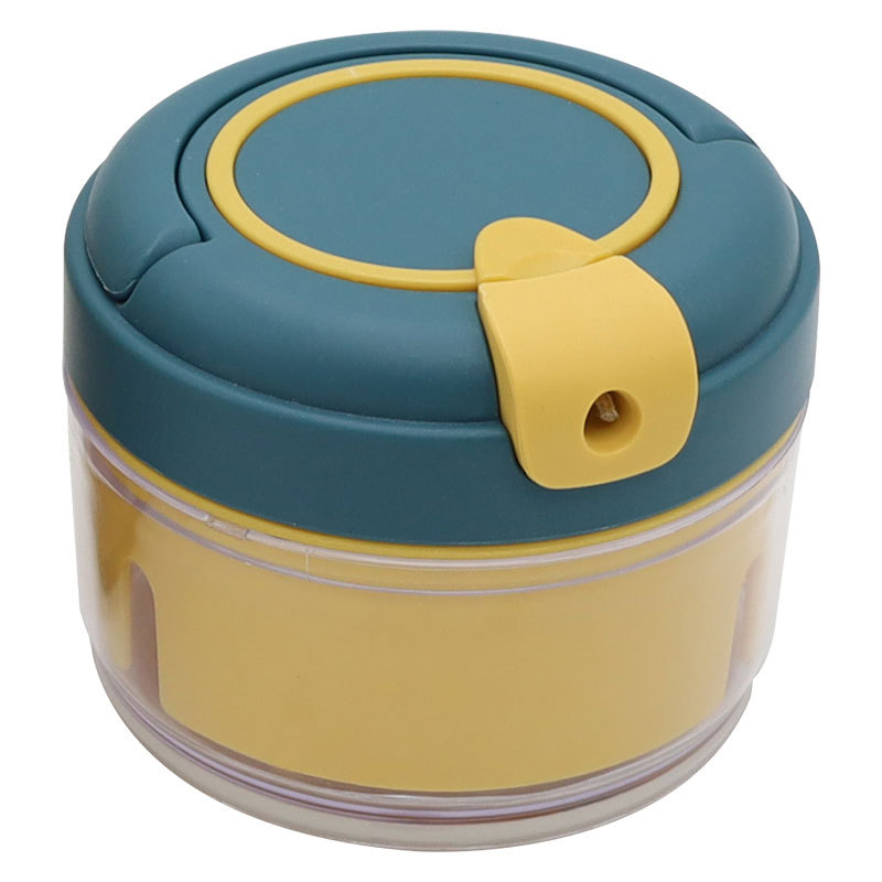 Manual multifunctional garlic mincer and vegetable cutter
