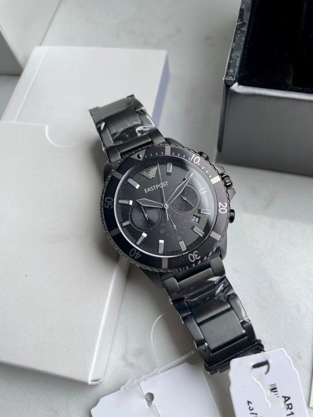 Pilot Men's Watch, Steel Strap, Waterproof