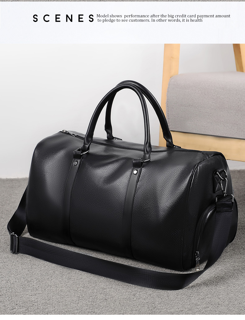 Travel bag, wet and dry separation, independent shoe compartment