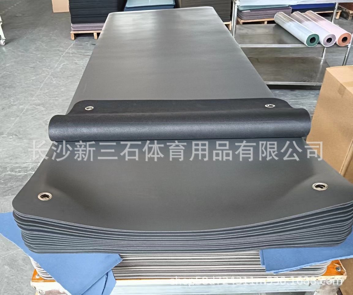 防滑PU天然橡胶瑜伽垫稳定支撑健身运动耐磨可logo源厂家生产直销