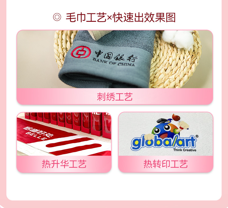 Towel gift set, boxed package, corporate promotional product