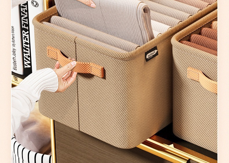 Large-capacity laundry hamper and clothing storage organizer