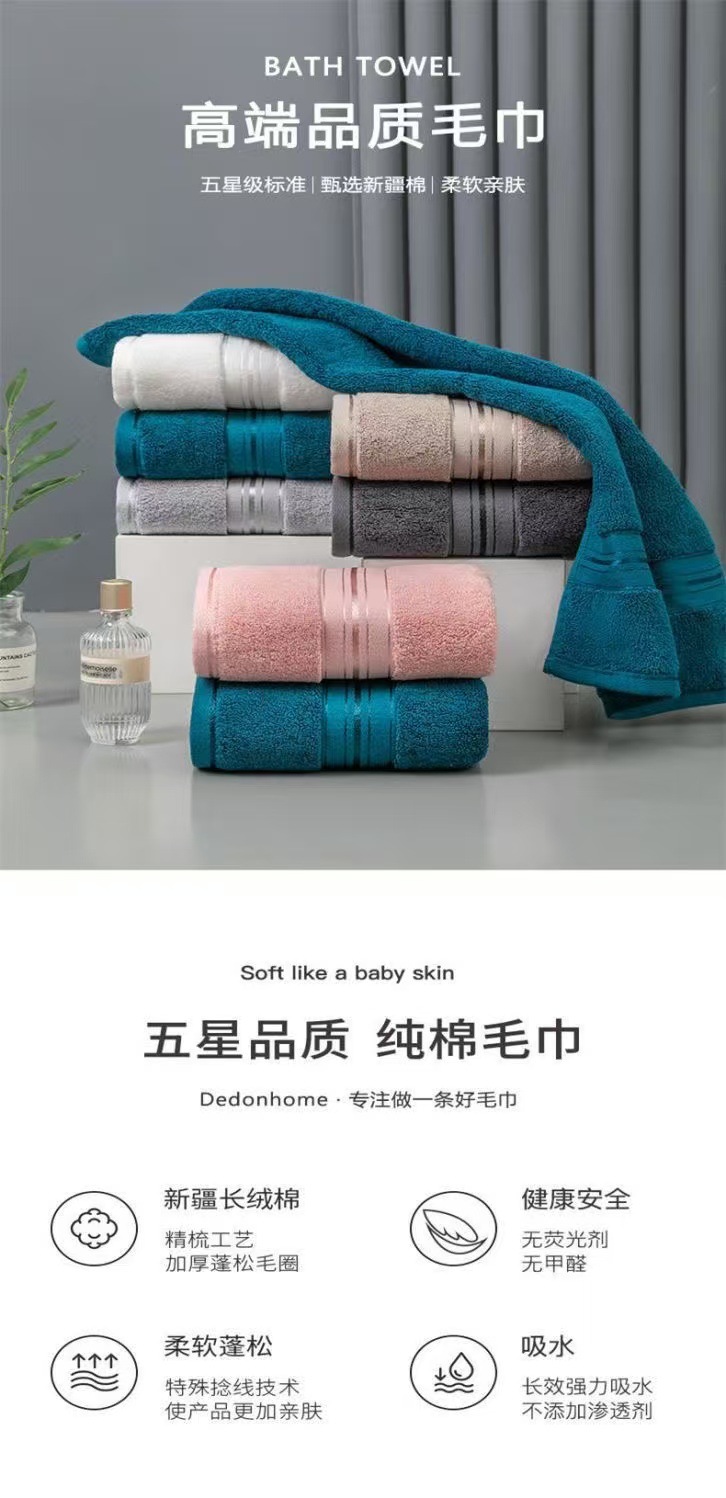 Havlu banyo seti 3 parçalı