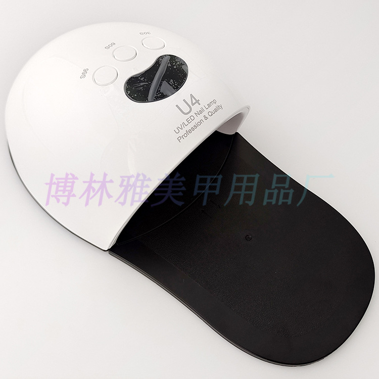 LED/UV nail curing lamp with slipper design, hands and feet