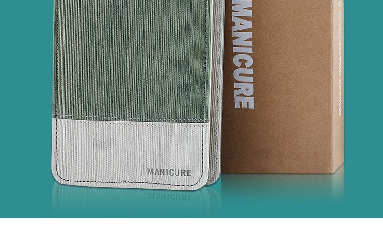 Maniküre- und Pediküre-Set, Nagelschere, rutschfest, 7-teilig