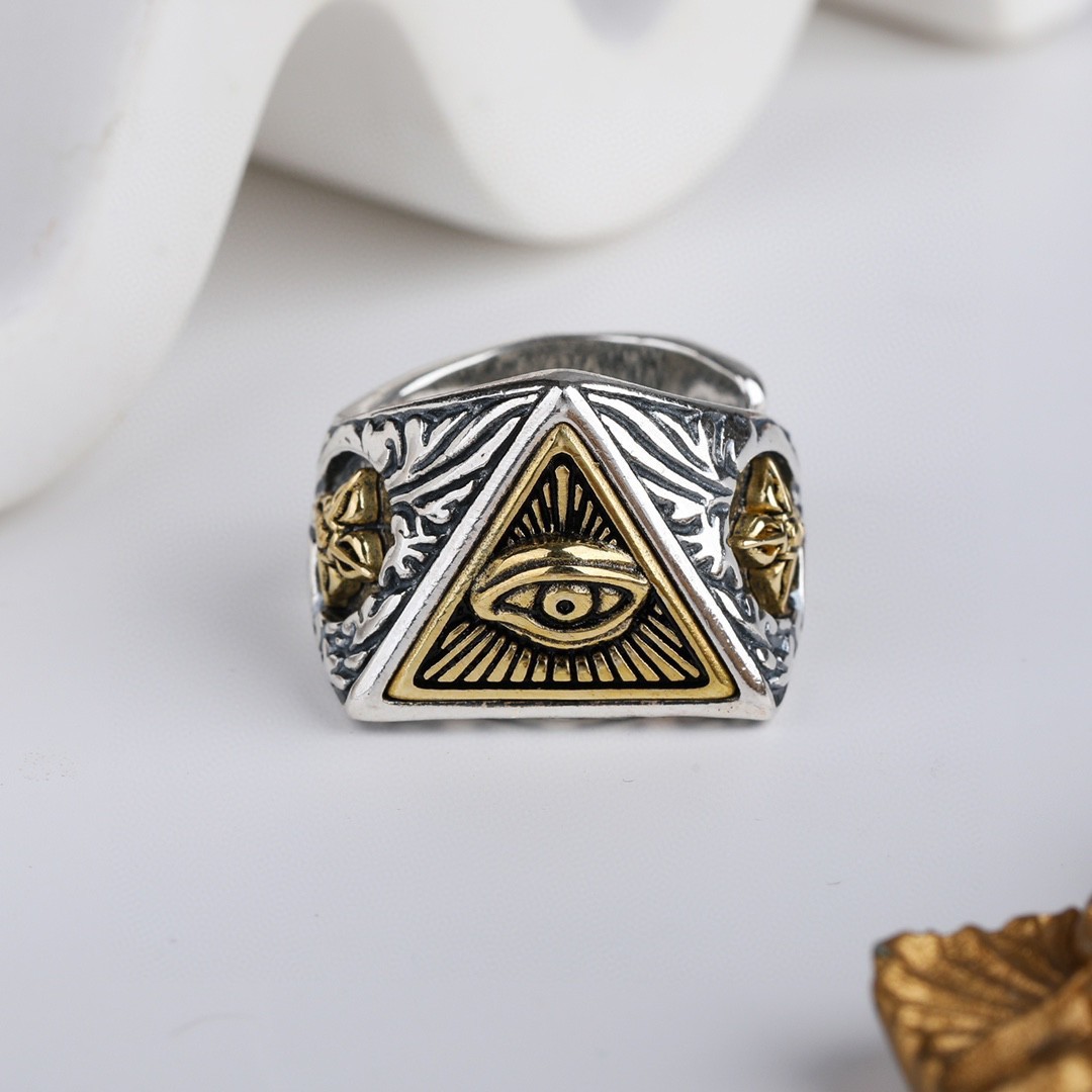 Silberring s925, Auge Gottes, Herren und Damen