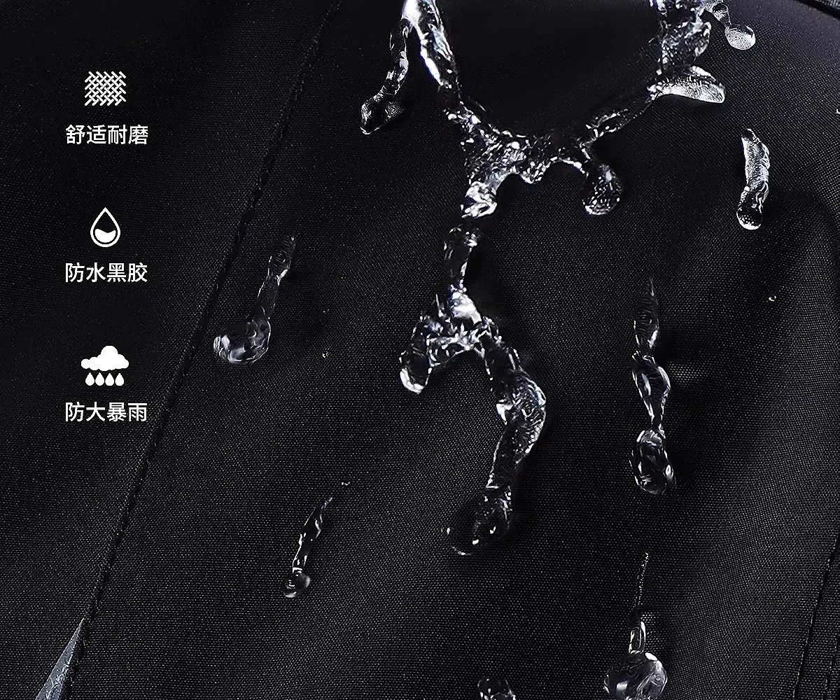 雨衣雨裤套装摩托车成人分体式外卖骑手全身防雨风衣式牛津布