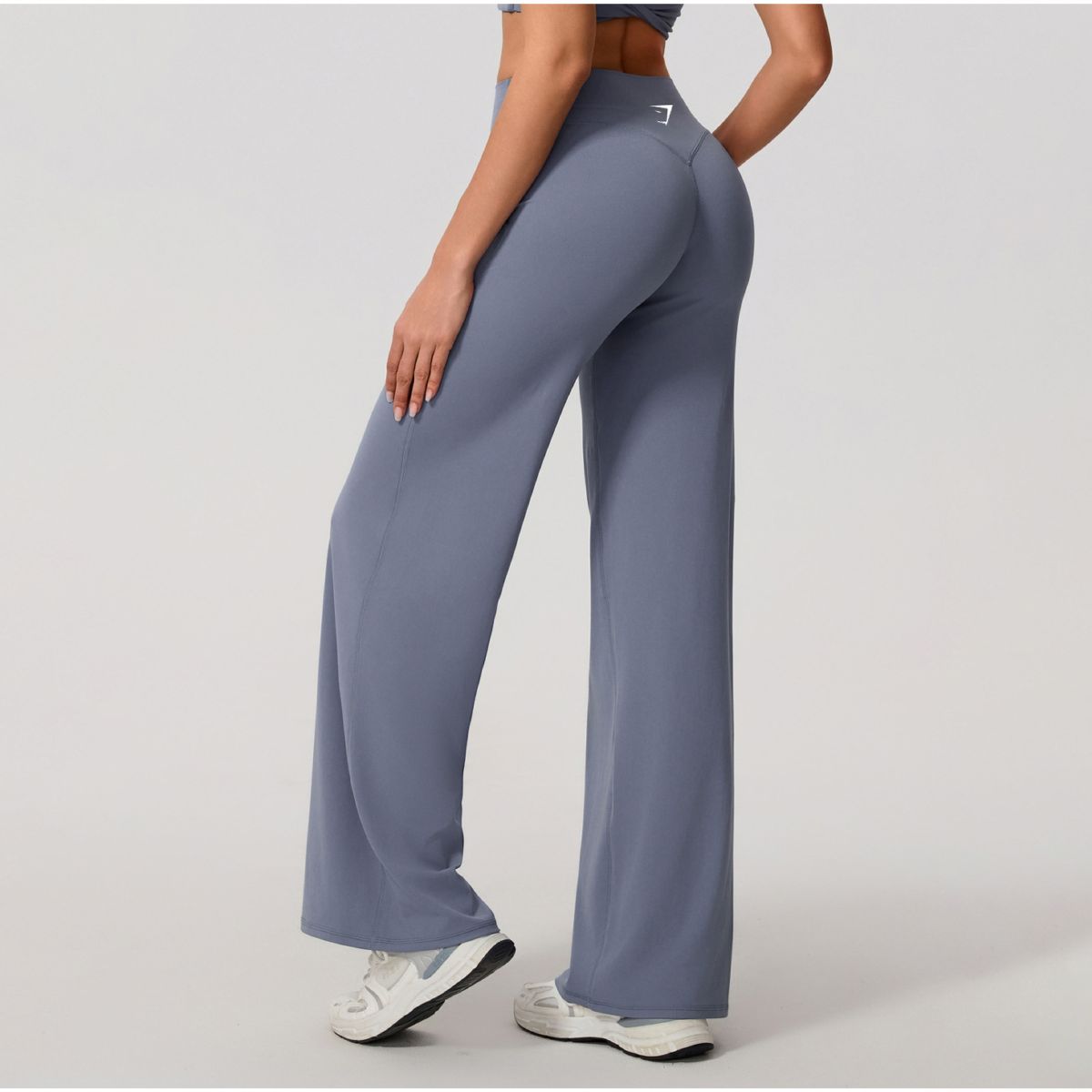 Yoga-Hose Weites Bein Weiches Fleece Hochbund