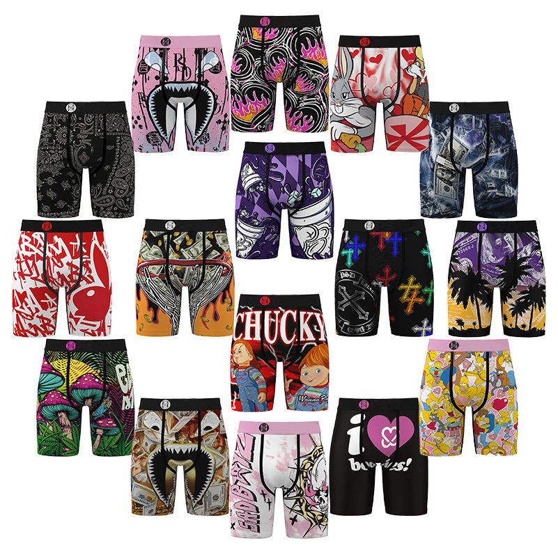 PSD brand men's boxer briefs, American style sports