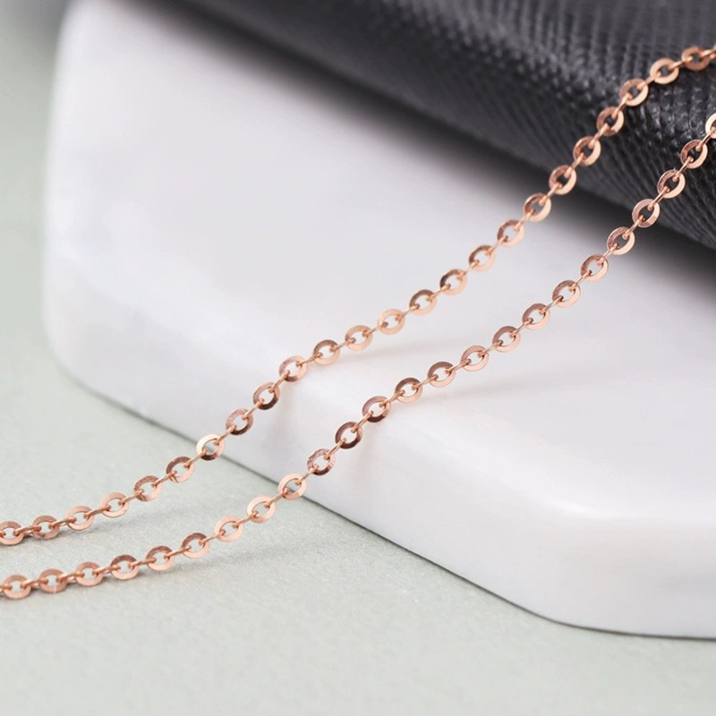 Aiyu Gold-Plated Clavicle Chain Necklace AY1122221