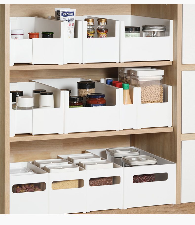 Kitchen Storage Box, Right-Angle, Desktop Organizer