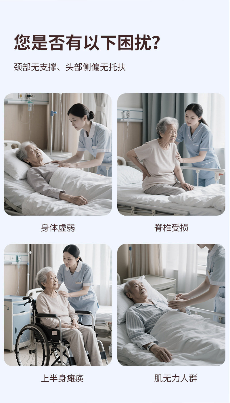 Memory foam orthopedic pillow with cervical spine support