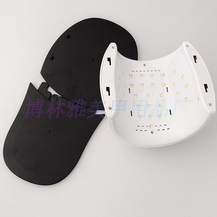 LED/UV nail curing lamp with slipper design, hands and feet