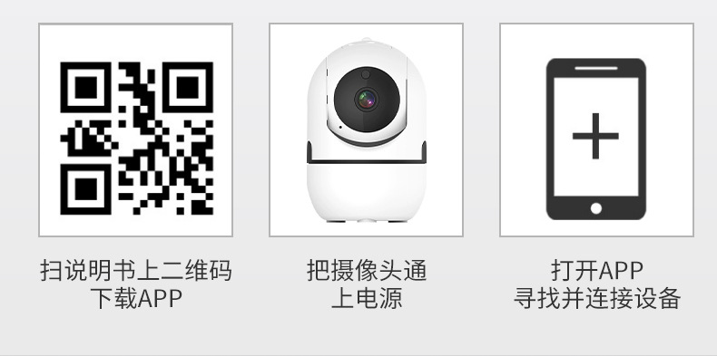 Xiongmai ICSEE WiFi bulb camera, HD monitored lamp holder