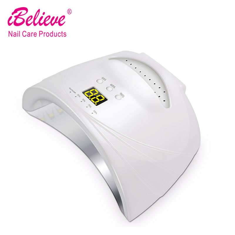 72 W aufladbarer UV-Gel-Nageltrockner LED-Lampe