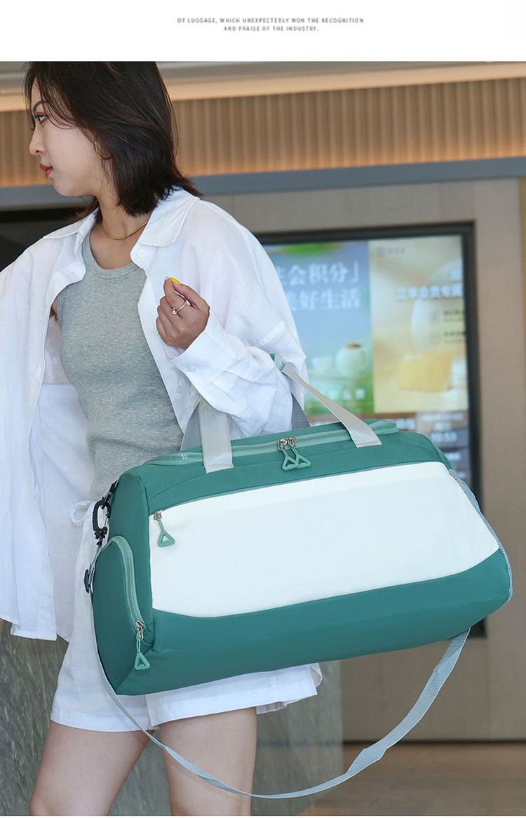 Travel bag large capacity wet-dry separation waterproof