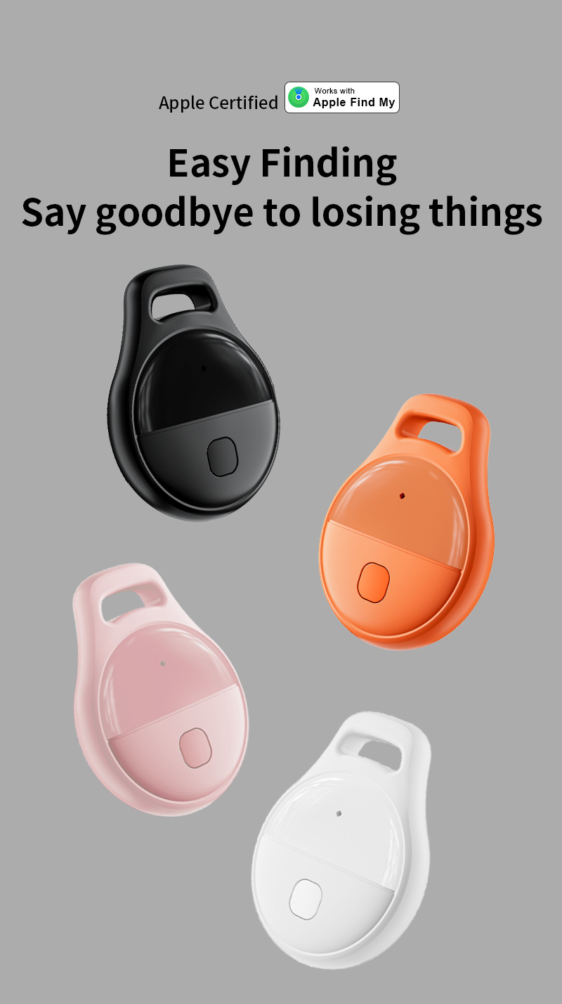 Smart GPS tracker device for keys and pets