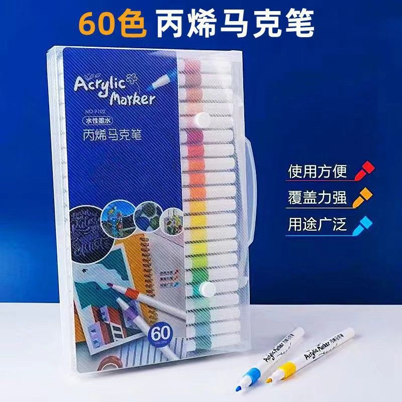 Auswaschbare Acrylmarker für Kinder