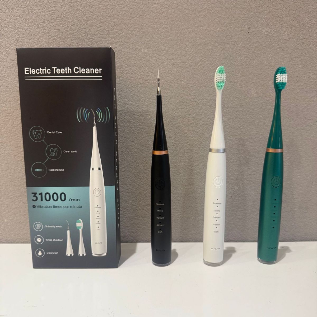 跨境爆款家用电动洁牙器多功能手持电动牙刷牙结石去除器美牙仪