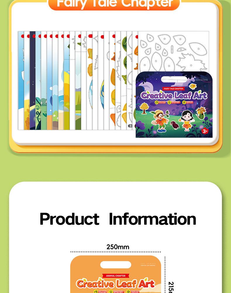 Quiet book with animal recognition and reusable stickers