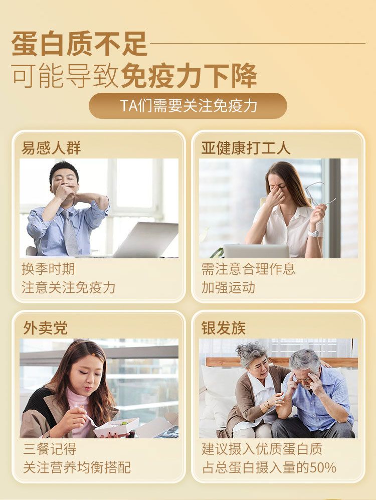 Tanshen Beijian Gold Edition Platinum Protein, High Calcium for Elderly